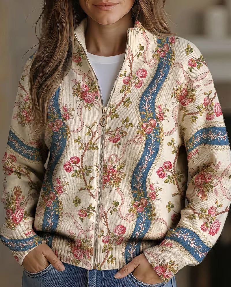 Floral-Cardigans