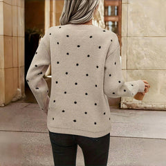 Romy | Cozy Dot Sweater