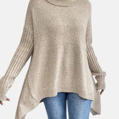 BRIGITTE – LONG TURTLENECK SWEATER