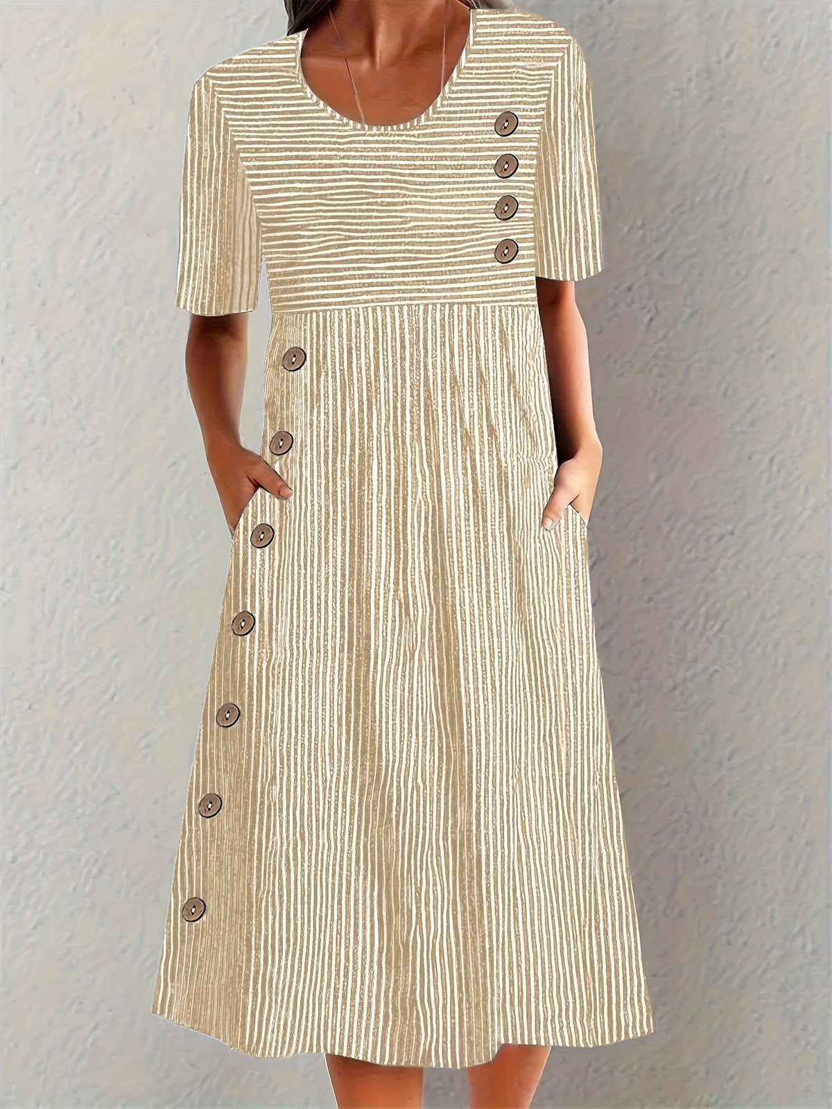 Sofia™ | Striped Summer Dress.