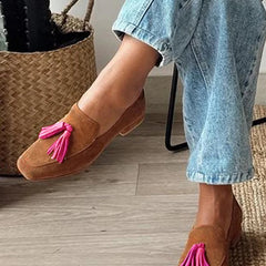 Brielle™ | Brown Loafers