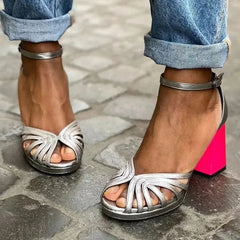 Bicolored All Day Comfort Heels