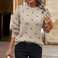 Romy | Cozy Dot Sweater
