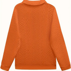 Zoé | Modern Zip-Up Sweater