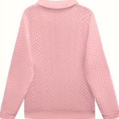 Zoé | Modern Zip-Up Sweater