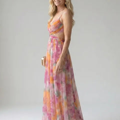 Isel™ Soft Wrap Maxi Dress