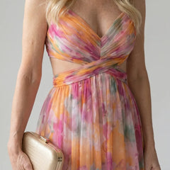 Isel™ Soft Wrap Maxi Dress