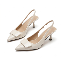 Hannah | Office Slingback Kitten Heels