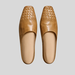 Helma Genuine Leather Mules