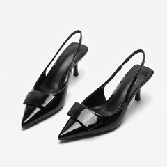 Hannah | Office Slingback Kitten Heels
