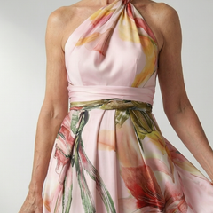 Amiel™ Light Floral Maxi Dress