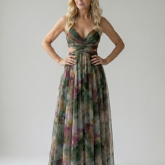 Isel™ Soft Wrap Maxi Dress