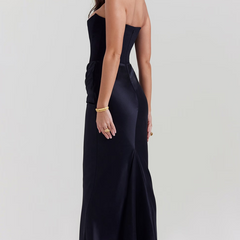 Camellia | Women's Wedding Guest Lace Strapless Dress Evening