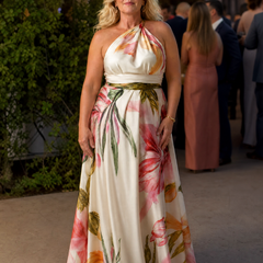 Amiel™ Light Floral Maxi Dress