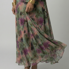Calen | Off Shoulder Flow Midi Dresses
