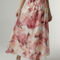 Sylin™ Gathered Halter Midi Dress