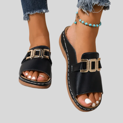Adele™ | Orthopedic wedge heel sandals