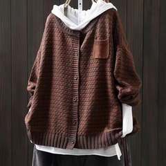 SELIORA | TEXTURED KNIT CARDIGAN