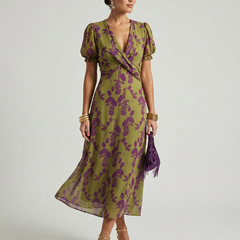 Virel | Relaxed Floral Midi Dress