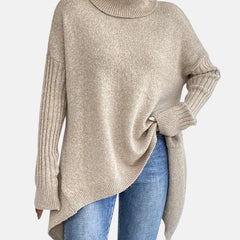 BRIGITTE – LONG TURTLENECK SWEATER
