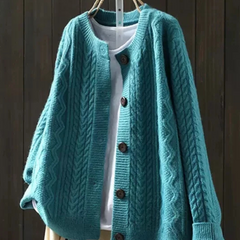 THE LORENZA | CABLE CARDIGAN