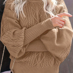 Tinsley - Casual Long Sleeve Knitted Sweater