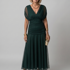 Calen™ Off Shoulder Flow Midi Dress