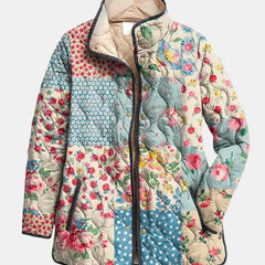 Liora | Charming Floral Quilted Jacket