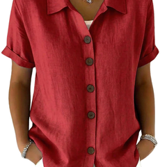 Gracie™ | Relaxed Short Sleeve Women’s Shirt