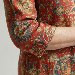 Carter | Ease Patchwork Midi Dress