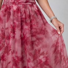 Avien™ Soft Halter Neck Midi Dress