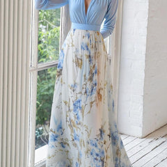 Kelli™ | Maxi Dress with Dazzling Floral Print