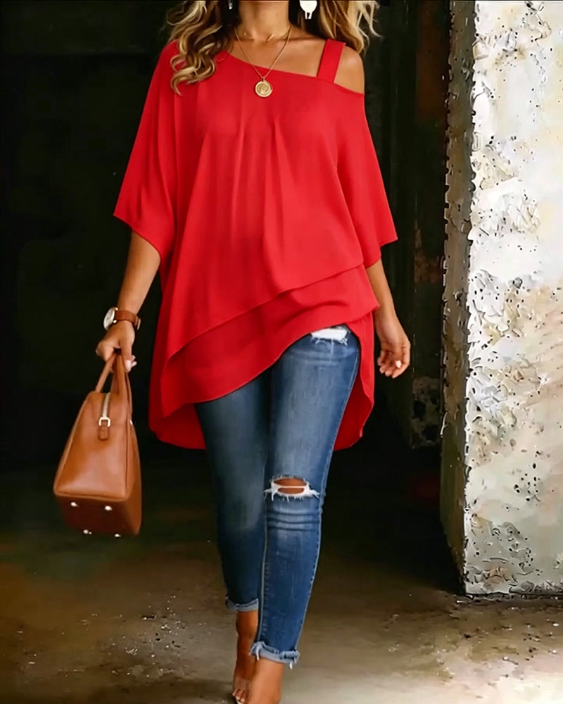 Asymmetric Blouse