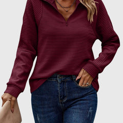 Molly | Elegant Half-Zip Sweater