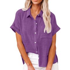 Claudia™ | Lightweight Shirt with Front Pocket