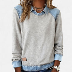 Regina | Trendy Long Sleeve Sweater
