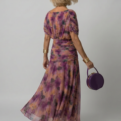 Calen™ Off Shoulder Flow Midi Dress