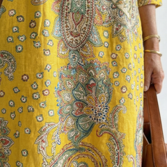 Rowan | Soft Paisley Midi Dress