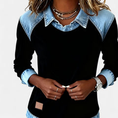 Regina | Trendy Long Sleeve Sweater