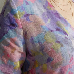 Benson | Abstract Floral Midi Dress