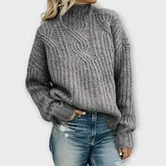 Liv | Modern High-Neck Sweater