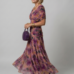 Calen™ Off Shoulder Flow Midi Dress
