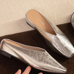 Vale Leather Flats