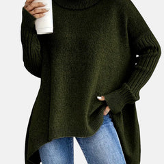 BRIGITTE – LONG TURTLENECK SWEATER