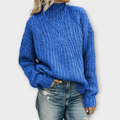 Liv | Modern High-Neck Sweater