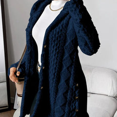 Hayden Soof | Plush Hooded Cardigan
