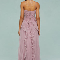 Estelle™ | Elegant Halter Dress