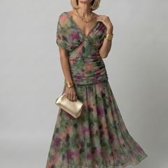 Calen™ Off Shoulder Flow Midi Dress