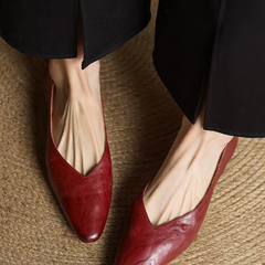 Valmir Genuine Leather Mules