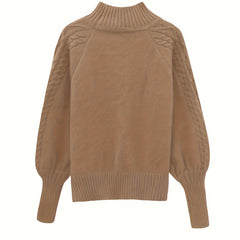 Tinsley - Casual Long Sleeve Knitted Sweater